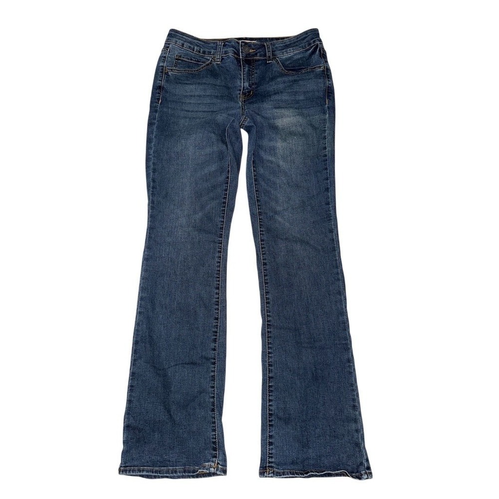 SO Goods for Life Jeans Womens 11 30W Medium Wash Low Rise Bootcut Stretch Y2K